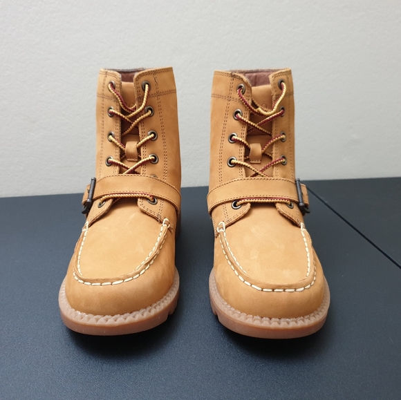 Polo Ralph Lauren Polo Bear Ranger HI II Kids Stylish Boots Shoes Size 3 NEW - Picture 6 of 9